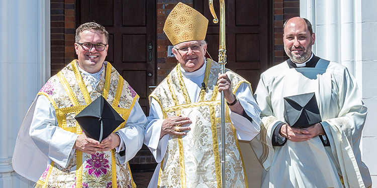 ordination-trio-1. Campion College Australia.