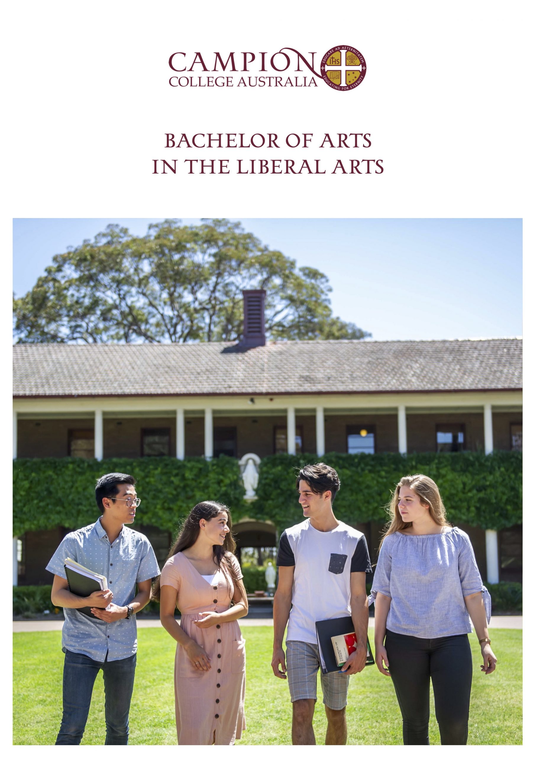 Bachelor-of-Arts-in-the-Liberal-Arts-Brochure-scaled. Campion College Australia.