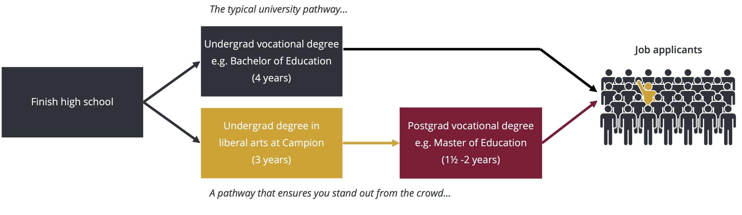 Pathways Diagram Education Example Pathways Diagram Education Example