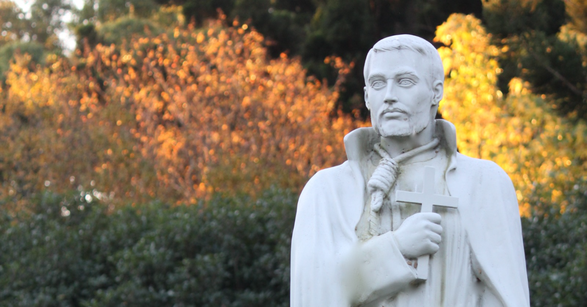 A brief history of the college’s St Edmund Campion statue