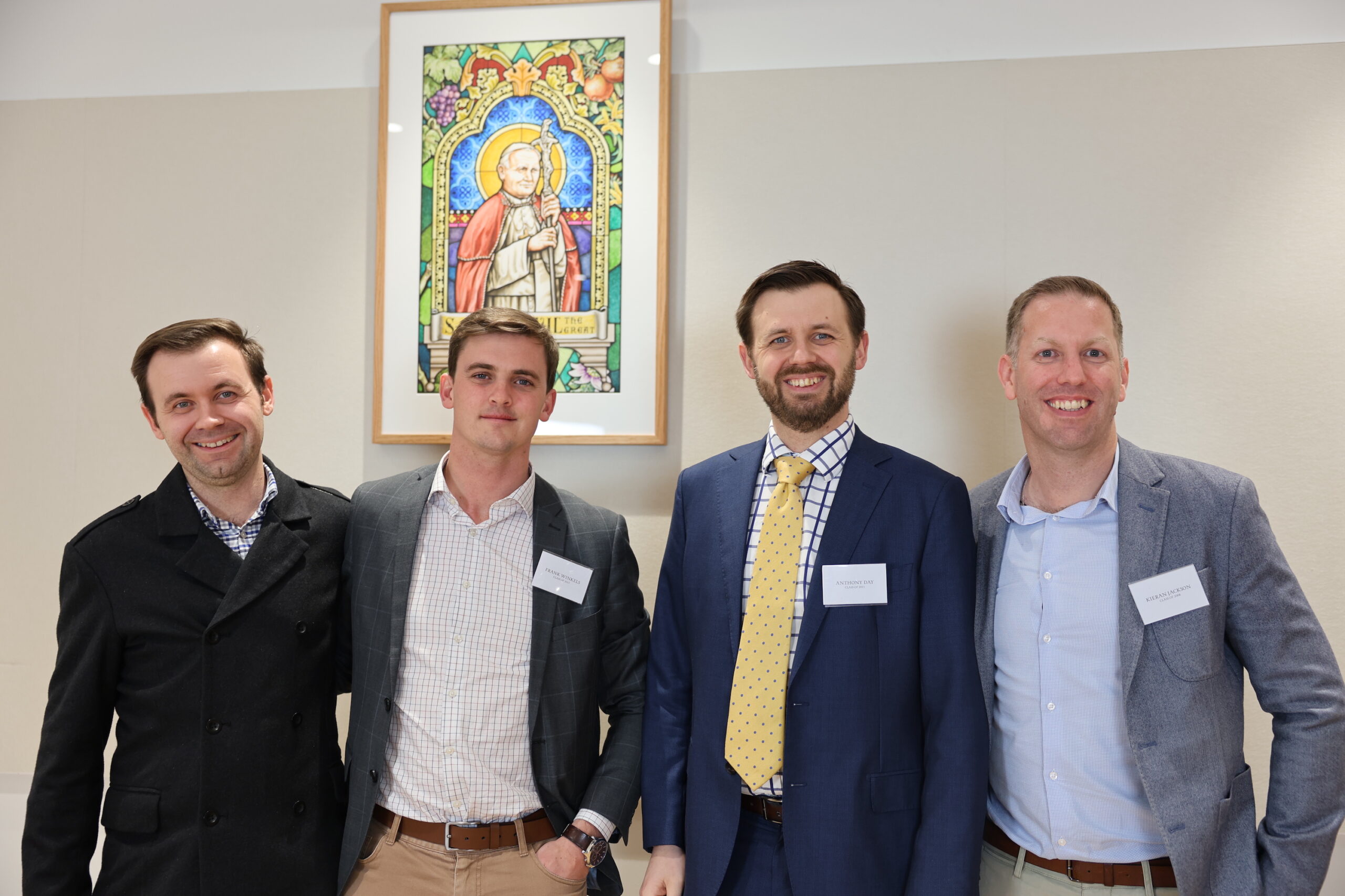 Alumni reconnect at Grand Opening gathering