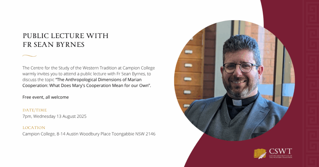 Fr Sean Byrnes Lecture (Horizontal)